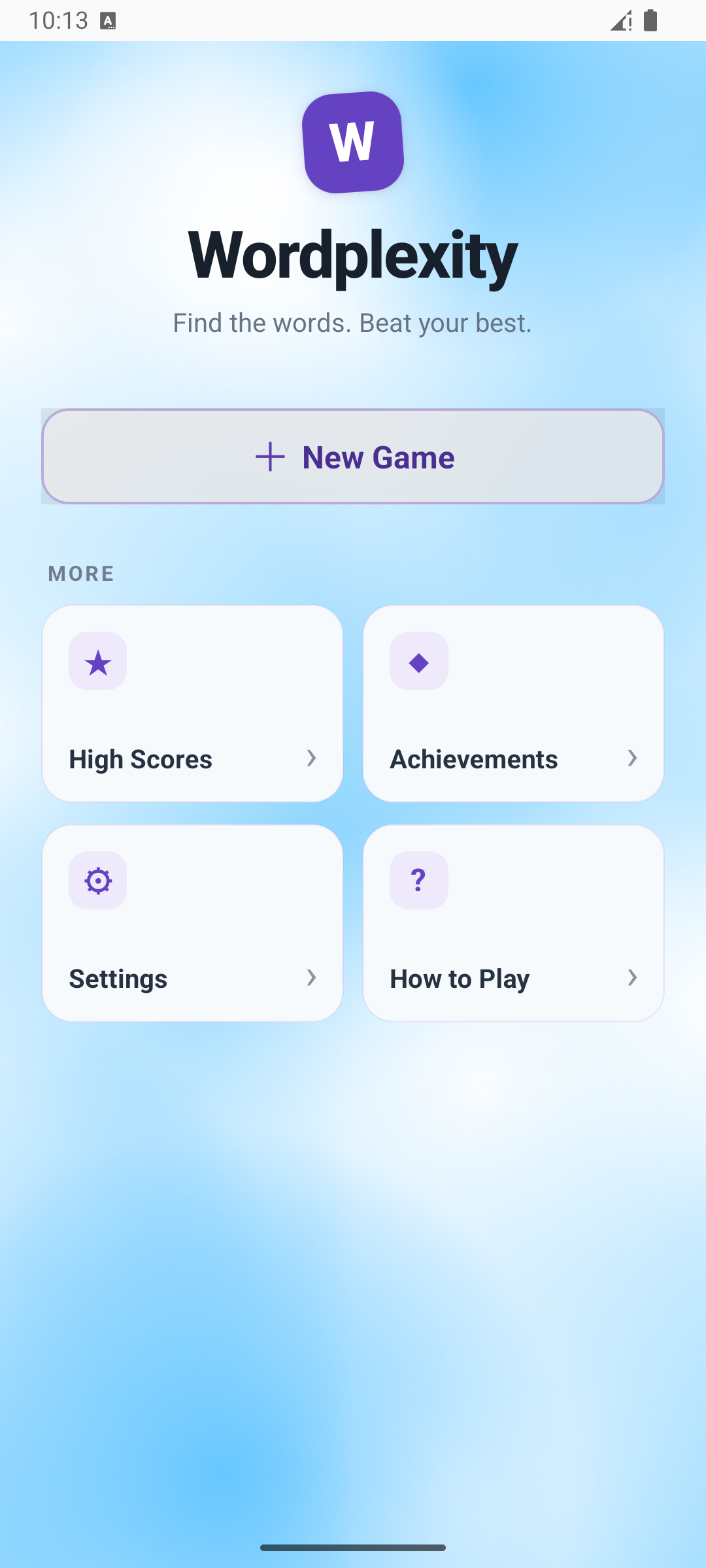 Wordplexity game screenshot 1 of 5